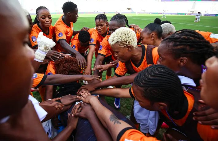 Zambia's senior women's football team