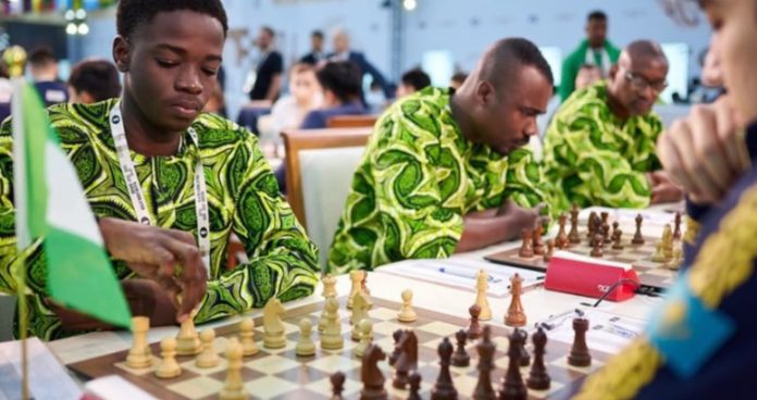 Team Nigeria Starts FIDE Chess Olympiad Strongly