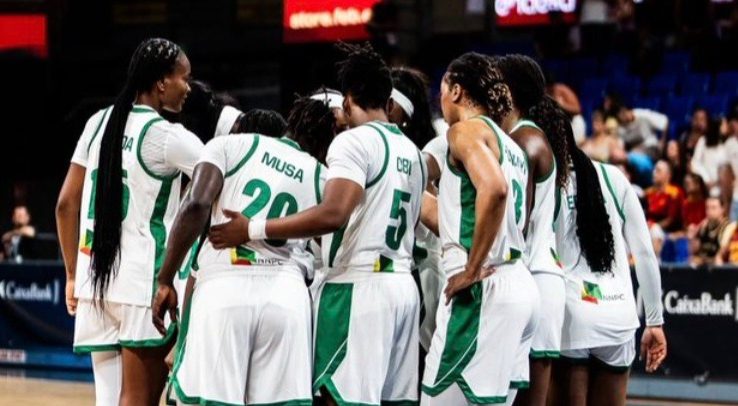 Nigeria's senior women's basketball team, D'Tigress.