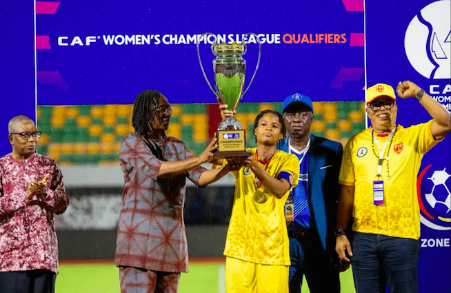 Edo Queens won the 2026 WAFU-B Women’s Champions League qualifying tournament.2