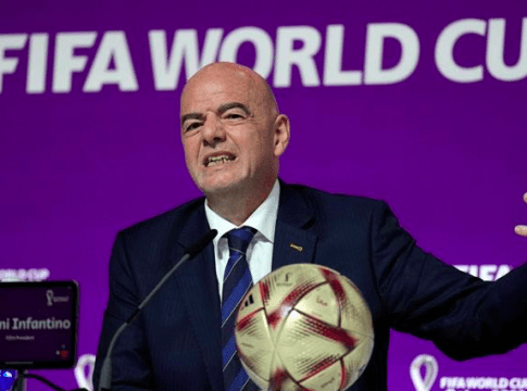 FIFA President, Gianni Infantino.