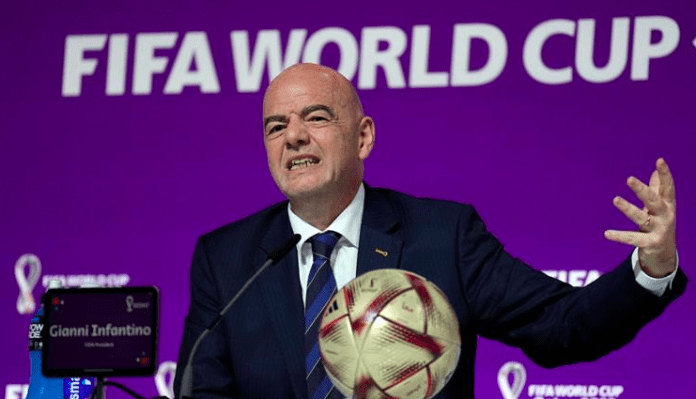 FIFA President, Gianni Infantino.