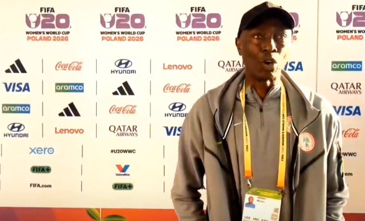 Falconets head coach, Moses Aduku