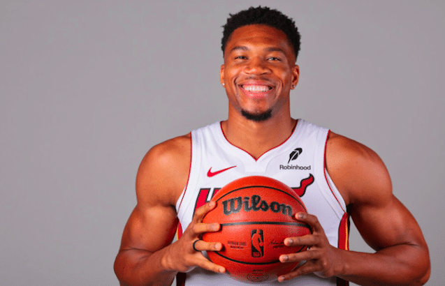 Greek/Nigerian basketball star, Giannis Antetokounmpo.