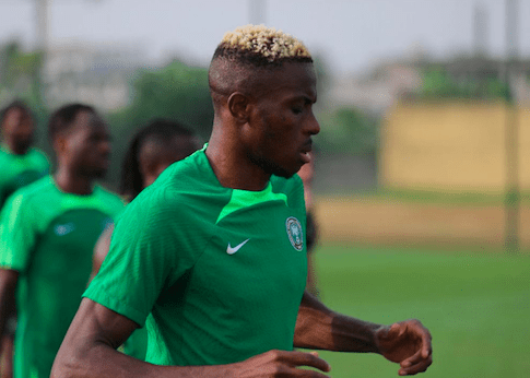 Super Eagles of Nigeria and Galatasaray striker, Victor Osimhen.