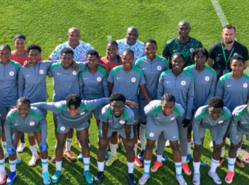 Nigeria’s U-20 women's football team, the Falconets.
