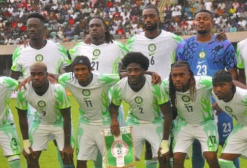The Super Eagles of Nigeria.
