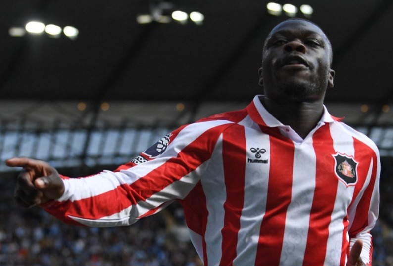 Sunderland striker Brian Brobbey