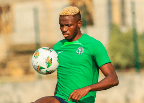 Super Eagles of Nigeria striker, Victor Osimhen