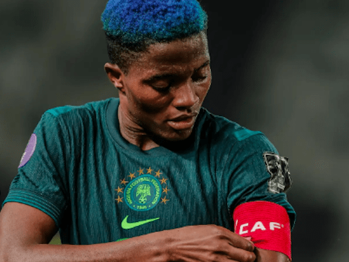 Super Falcons captain Rasheedat Ajibade