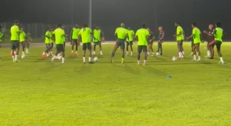 The Super Eagles of Nigeria in training2