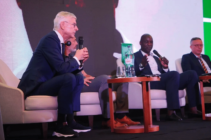 FIFA Chief of Global Football Development, Arsène Wenger, speaking at CAF Strategy Conference in Cabo Verde.