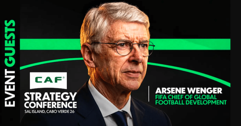 Arsene Wenger to Feature at CAF Strategy Conference