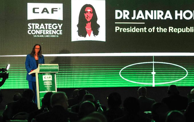 Cabo Verde Head of State, Dr Janira Hopffer Almada