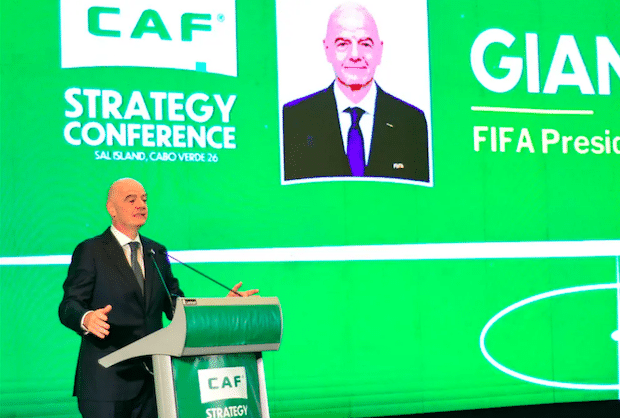 FIFA President, Gianni Infantino
