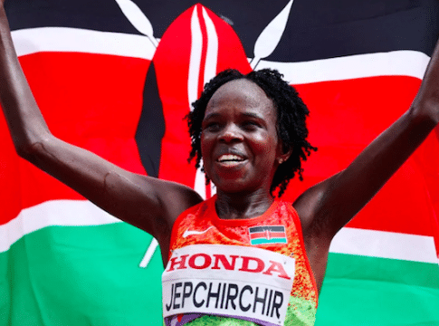 Kenya's world marathon champion, Peres Jepchirchir