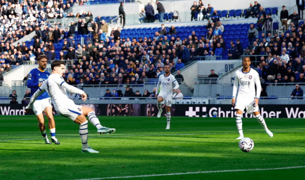 Pedro Neto scores opening goal.